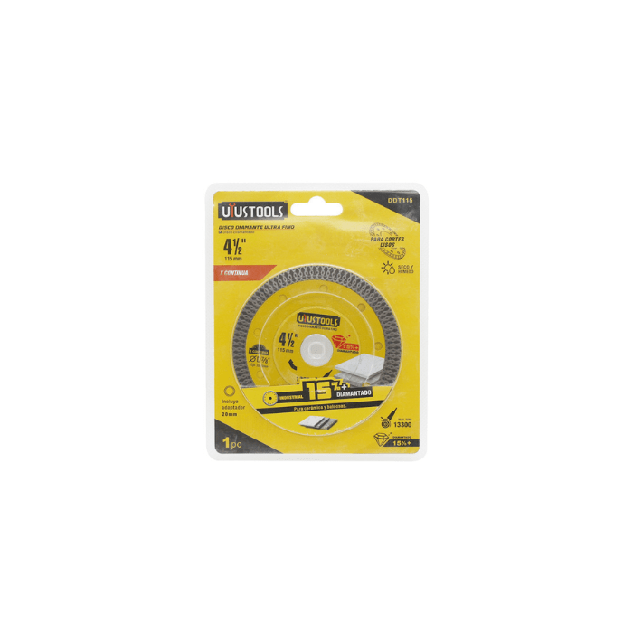 DISCO DIAMANTADO CONTINUO 4'' (DDT115) UYUSTOOLS1