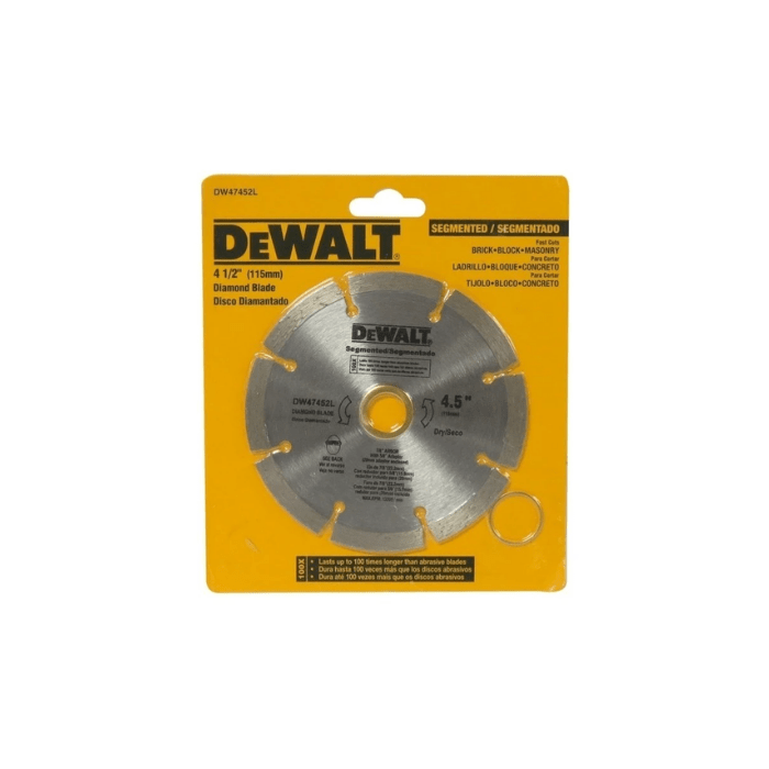 DISCO DIAMANTADO SEGMENTADO 4'' DEWALT1