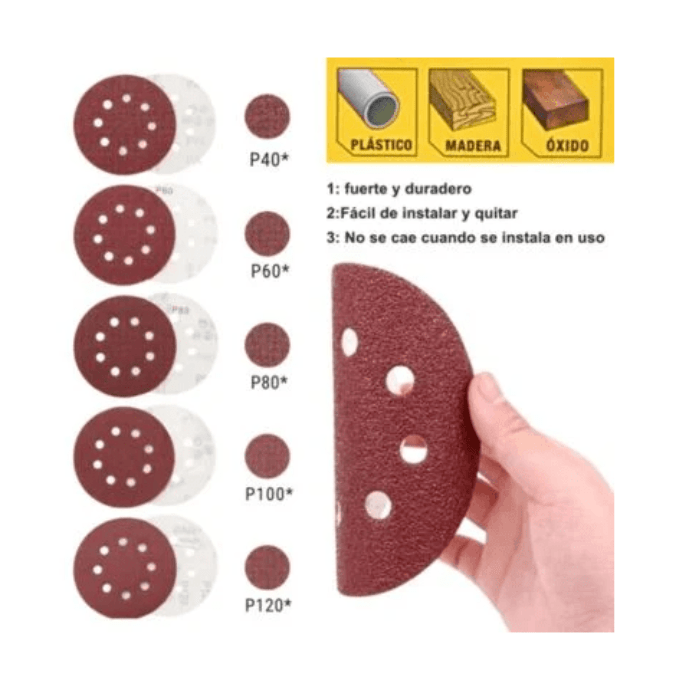 DISCO LIJA DE PULIR 4'' (LJP501) UYUSTOOLS2