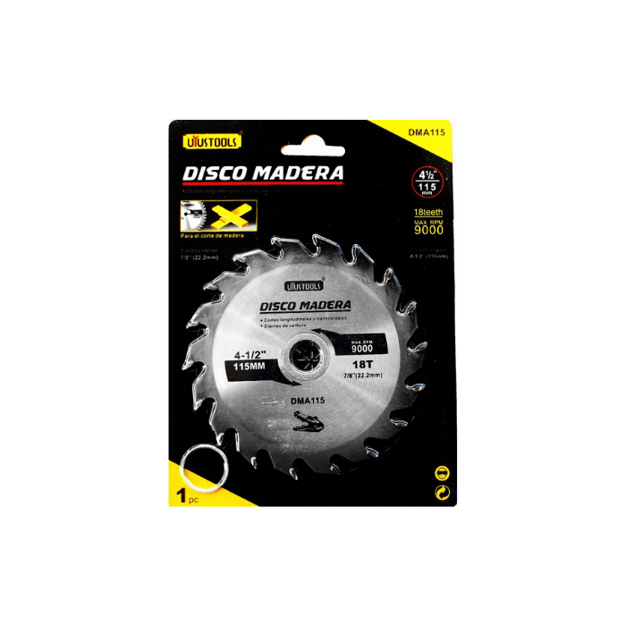 DISCO SIERRA 4'' x 18T (DMA115) UYUSTOOLS1