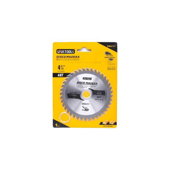 DISCO SIERRA 4'' x 40T (DMA117) UYUSTOOLS1