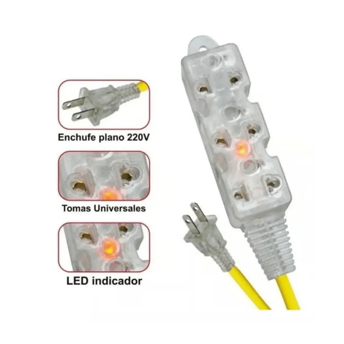 EXTENSION VULCANIZADO 5MTS ULTRA LIGHT2