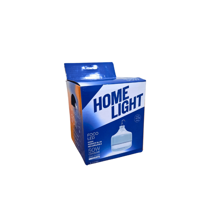FOCO RECARGABLE 50W LUZ DIA M/ HOME LIGHT1