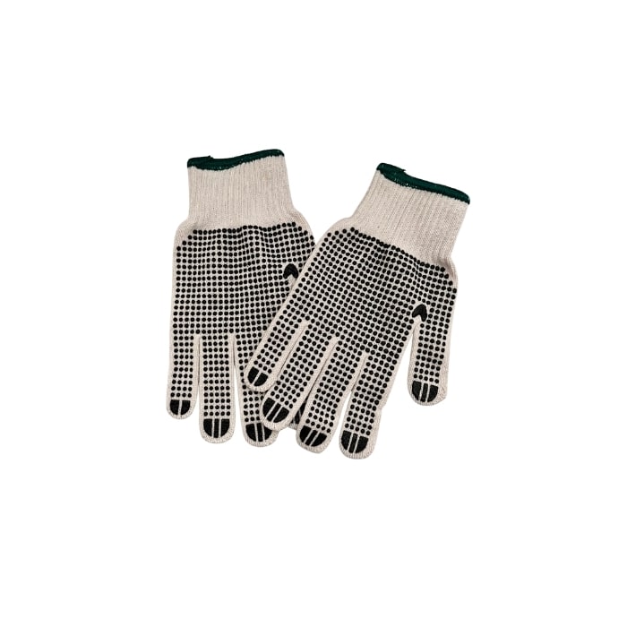 GUANTE PUNTO PVC BLANCO (GD9401-9) FERRAWYY1