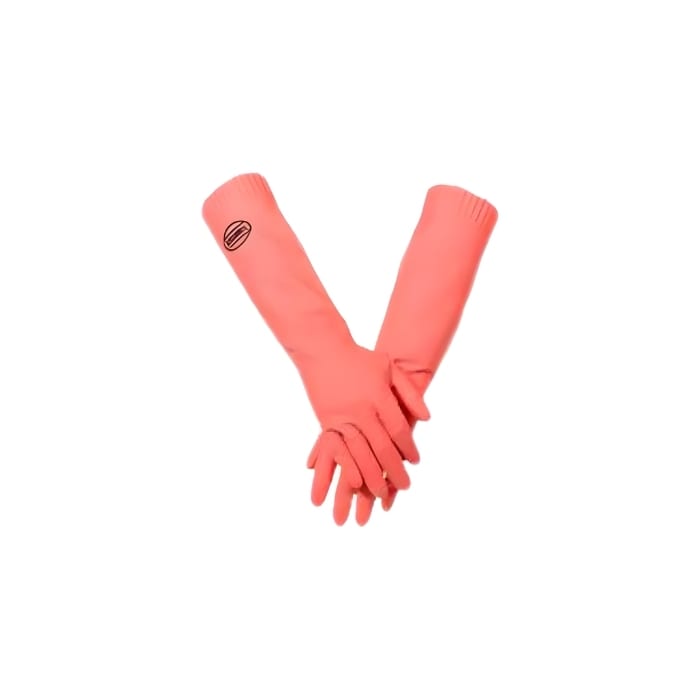 GUANTE ROSADO MANGA LARGA TALLA L VIRUTEX2