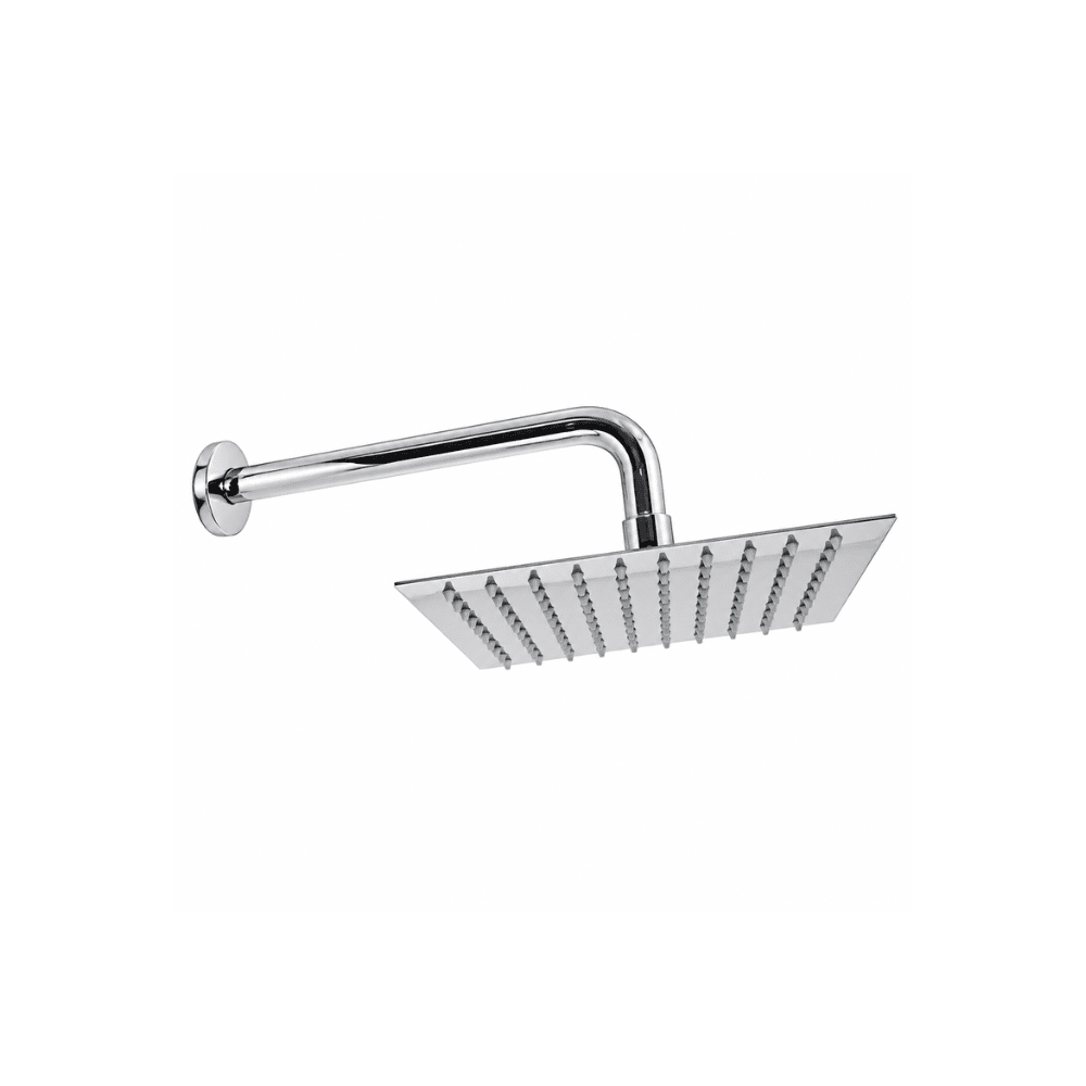 Ducha española cuadra acero inoxidable 10” C&A1