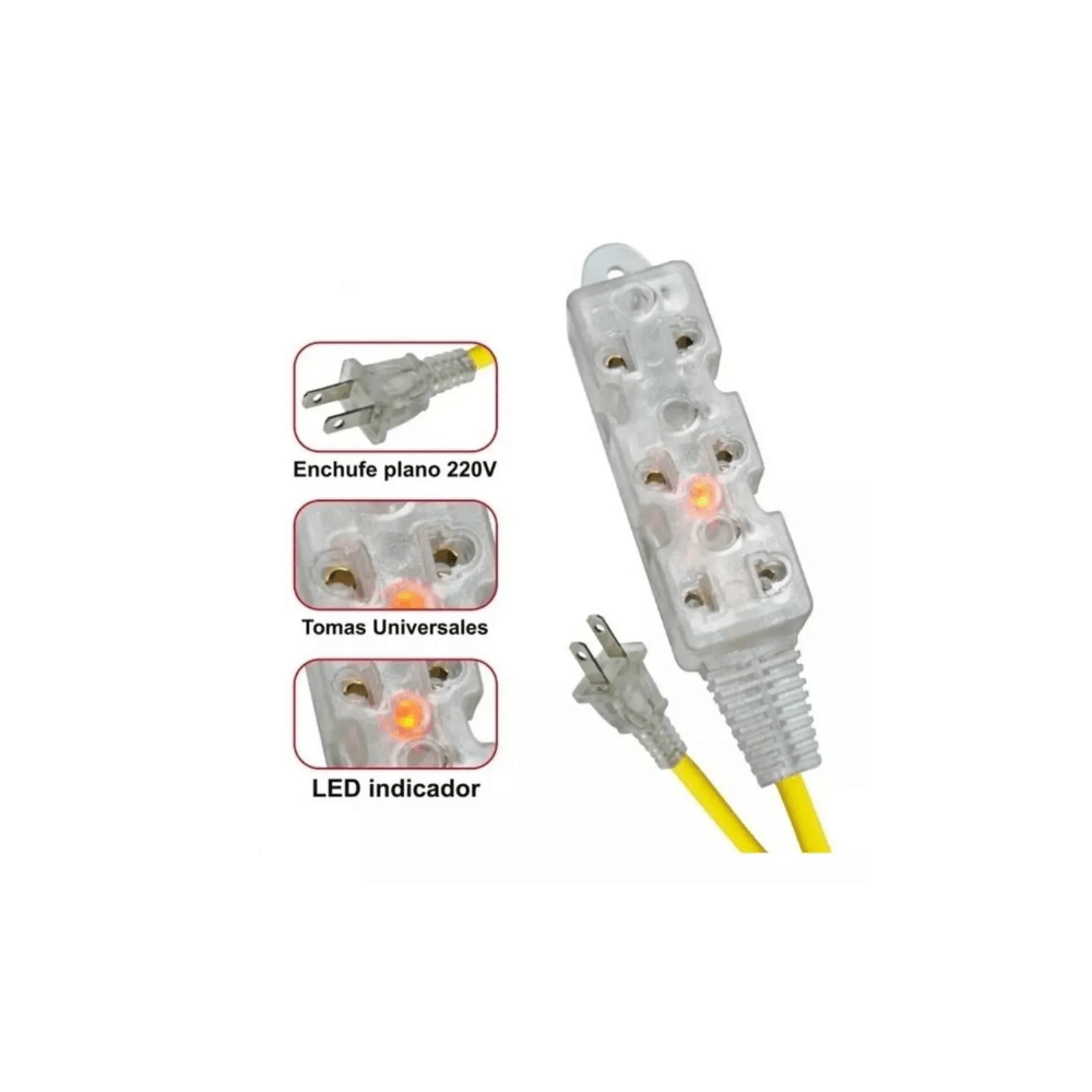 EXTENSION VULCANIZADO 10MTS ULTRA LIGHT2