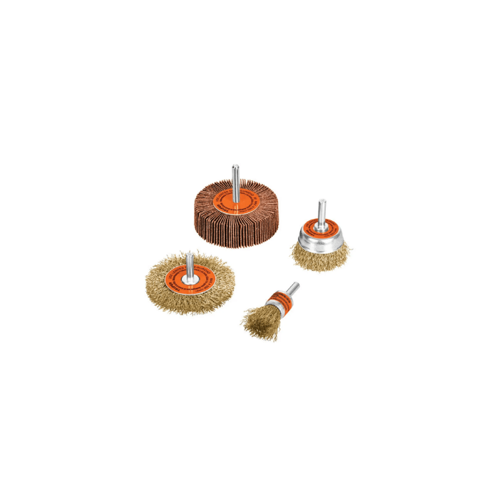 JGO x 4UNDS ESCOBILLA P/TALADRO (11577) TRUPER2