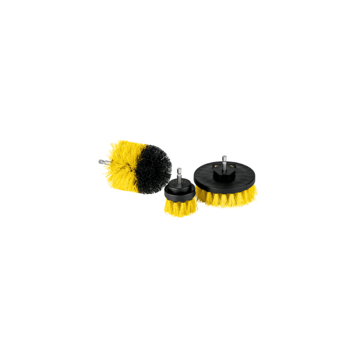 JUEGO 3 CEPILLOS MULTIUSO PARA TALADRO (28152) PRETUL2