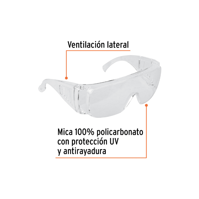 LENTES TRANSPARENTE (14252) TRUPER2