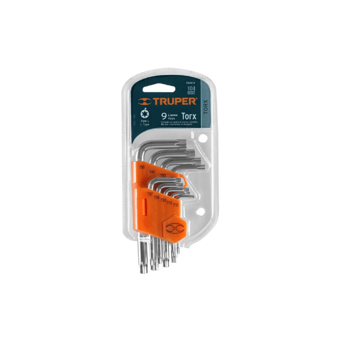 LLAVE TORX X 9 UN (15554) TRUPER1