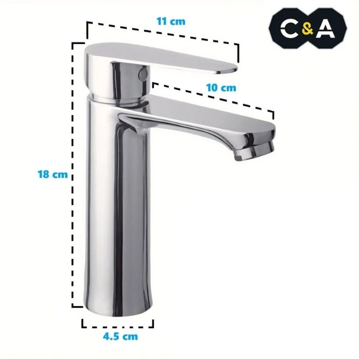 MEZCLADORA MONOCOMANDO LAVATORIO C&A3