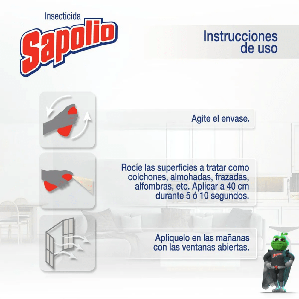 MATA ÁCAROS 360ML SAPOLIO2