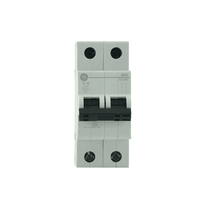 LLAVE TÉRMICA 2 X 16A RIEL GENERAL ELECTRIC1