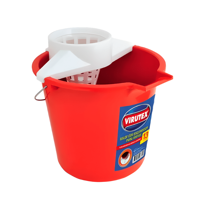 TRAPEADOR MOPA + BALDE VIRUTEX2