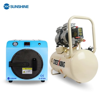 KIT SACA BURBUJA S-978A  + COMPRESOR 30L