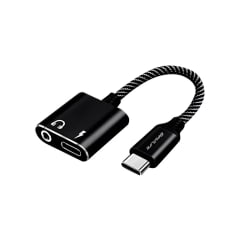 ADAPTADOR USB C A USB C + AUDIO 3.5MM