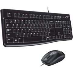 TECLADO Y MOUSE MK120 CORDED LOGITECH