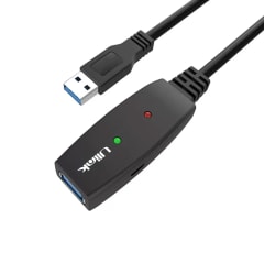 CABLE EXTENSIÓN ACTIVA USB 3,0 DE 5MTS