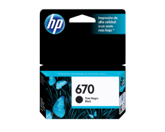 TINTA HP 670 NEGRO