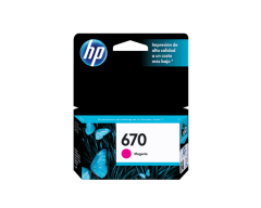 TINTA HP 670 MAGENTA