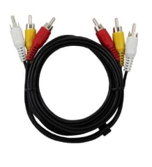 CABLE 3 PKUG RCA A 3 PLUG RCA 1.80MTS
