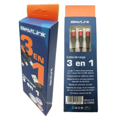 CABLE DE CARGA RAPIDA 3 EN 1