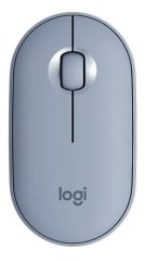 MOUSE INALÁMBRICO PEBBLE M350 AZUL