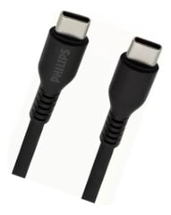 CABLE USB-C 1M NEGRO 60W