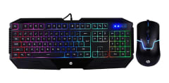 KIT DE TECLADO Y MOUSE GAMER GK1100 RGB