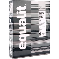 RESMA CARTA 500 HOJAS EQUALIT