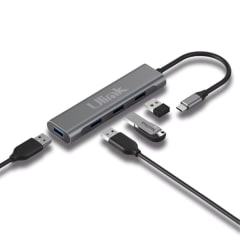 HUB USB-C A 4 PUERTOS USB 3.0