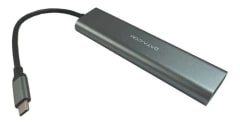 HUB TIPO-C A USB 3.0 + LECTOR TARJETA SD/TF