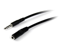 CABLE EXTENSIÓN AUDIO 3.5MM M-H 1.5M