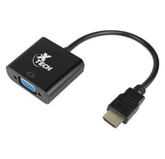 ADAPTADOR HDMI MACHO A VGA HEMBRA 1080P