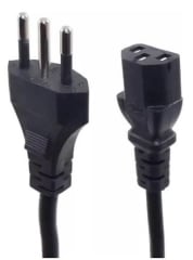 CABLE DE PODER PARA PC 1.80MTS