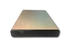 COFRE DISCO 2.5 USB 2.0 PLATA