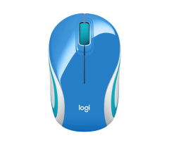 MOUSE INALÁMBRICO M187 AZUL LOGITECH