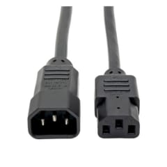 EXTENSION CABLE PODER TRIPP LITE C13/C14 100-250V 10A 30,5CM