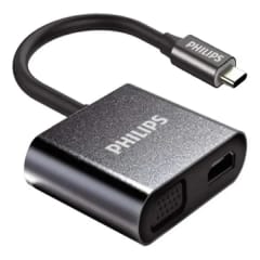 ADAPTADOR MULTIPUERTO DE USB-C A HDMI 2 EN 1