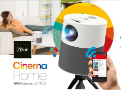 PROYECTOR MLAB HOME CINEMA FHD 1080P WIFI 4500 LUMINES