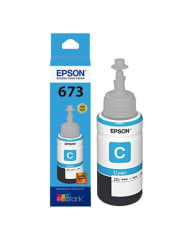 TINTA EPSON 673 CIAN