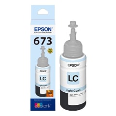 TINTA EPSON 673 CIAN CLARO