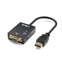 ADAPTADOR HDMI A VGA +SALIDA DE AUDIO