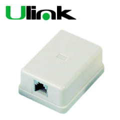 Roseta simple de conexión RJ45 Cat 5e