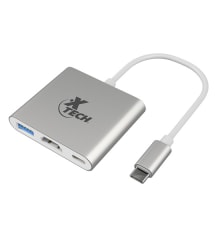 ADAPT. XTECH USB C A  HDMI-USB 3.1- USB C