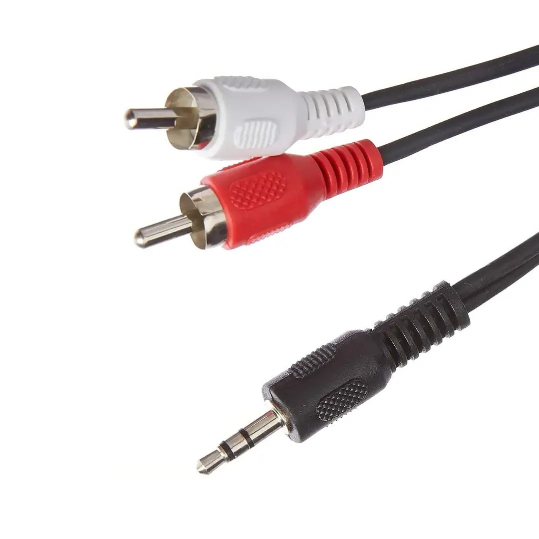 CABLE DE AUDIO 3,5MM A 2 RCA 1,5M1