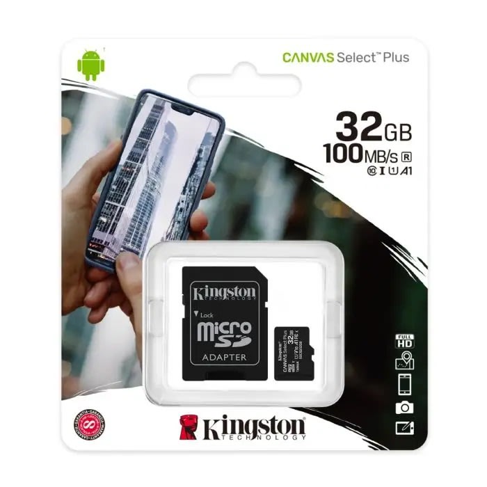 TARJETA DE MEMORIA KINGSTON 32GB 100MB/S1