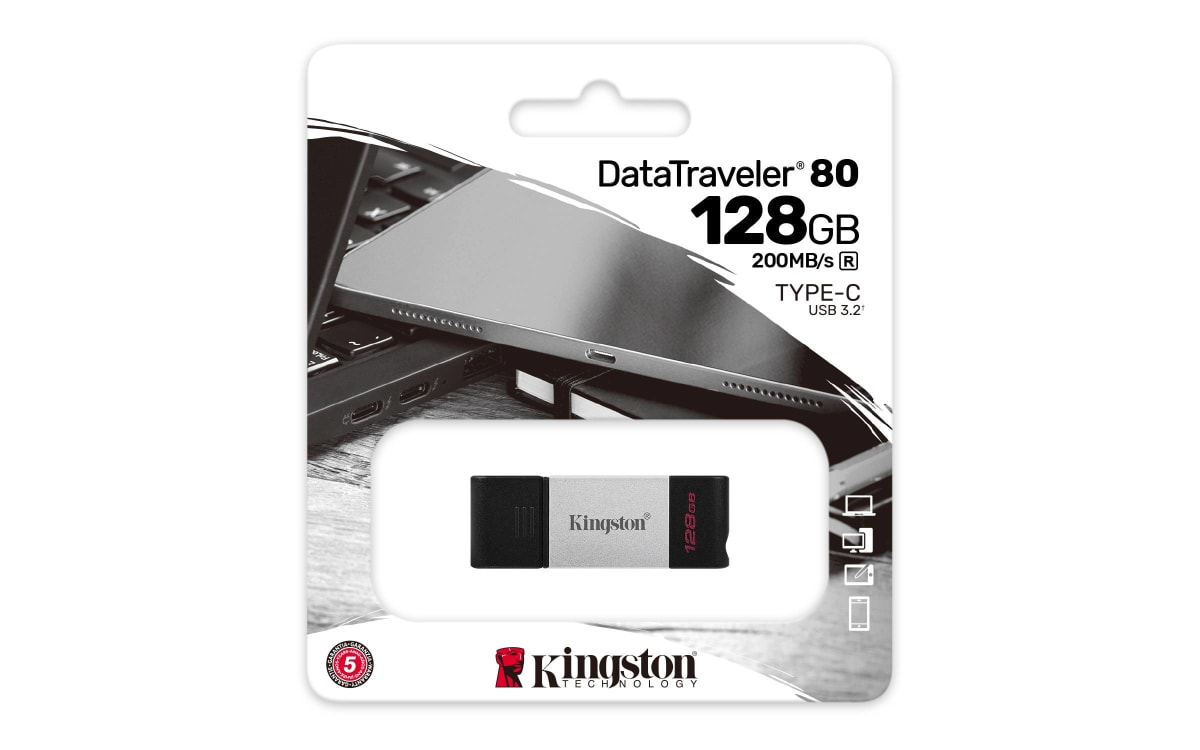 PENDRIVE DATATRAVELER 80 128GB USB-C1