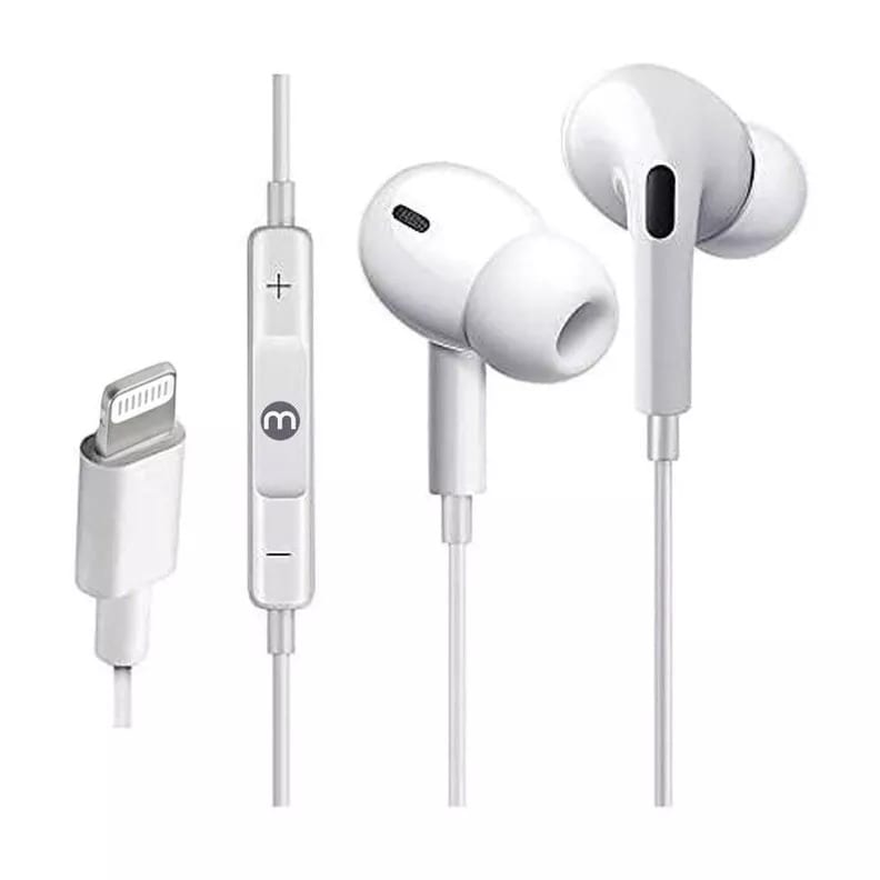 AUDÍFONOS ALÁMBRICOS MANOS LIBRES LIGHTNING L21WT – MONSTER1